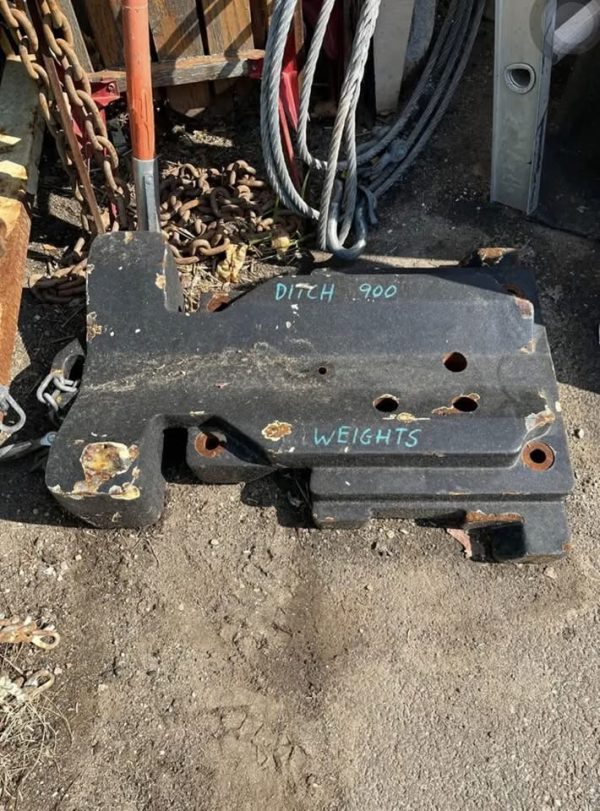 Ditch witch skid steer Counter weight.