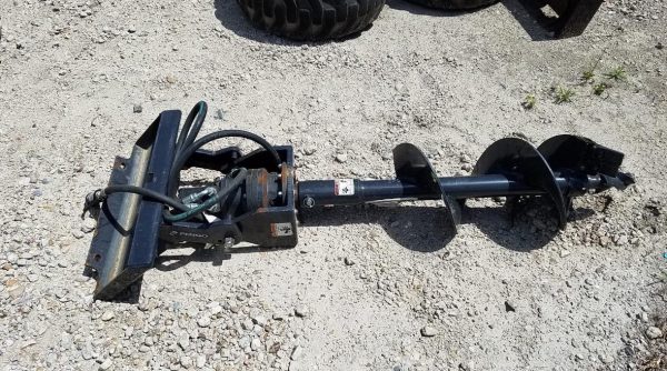 Fairy used Ditch Witch Power rake/Walk Behind Auger attachment. - Image 5